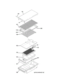 Grill Assembly parts for Ge Cooktop ZGU486NRP7SS from AppliancePartsPros.com