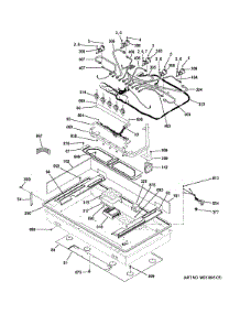 Gas & Burner Parts parts for Ge Cooktop ZGU385NSM3SS from AppliancePartsPros.com