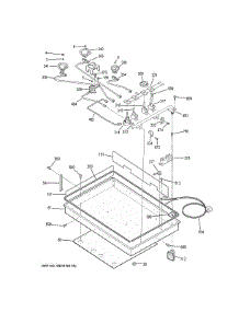 Gas & Burner Parts parts for Ge Cooktop JGP333DET2BB from AppliancePartsPros.com