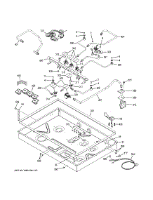 Gas & Burner Parts parts for Ge Cooktop PGP959SET4SS from AppliancePartsPros.com