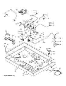Gas & Burner Parts parts for Ge Cooktop PGP953DET4WW from AppliancePartsPros.com