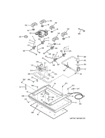 Gas & Burner Parts parts for Ge Cooktop JGP970SEK5SS from AppliancePartsPros.com