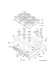Cooktop parts for Ge Cooktop CGU366SEH1SS from AppliancePartsPros.com