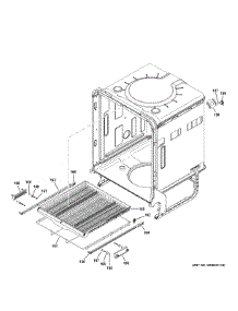 Body Parts (2) parts for Ge Dishwasher DDT595SFL5DS from AppliancePartsPros.com