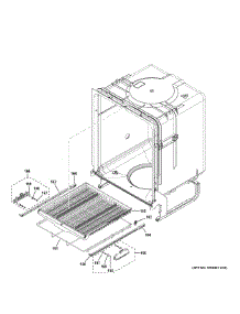 Body Parts (2) parts for Ge Dishwasher GDF630PGM0BB from AppliancePartsPros.com