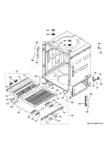 Body Parts (2) parts for Ge Dishwasher ZDT870SSF7SS from AppliancePartsPros.com
