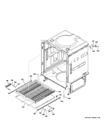 Body Parts (2) parts for Ge Dishwasher PDT855SMJ0ES from AppliancePartsPros.com