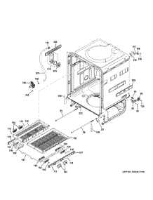 Body Parts (2) parts for Ge Dishwasher PDT760SIJ7II from AppliancePartsPros.com