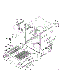 Body Parts (2) parts for Ge Dishwasher PDT760SSF5SS from AppliancePartsPros.com