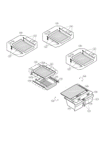 Refrigerator parts for Lg Refrigerator LBC22520ST/00 from AppliancePartsPros.com