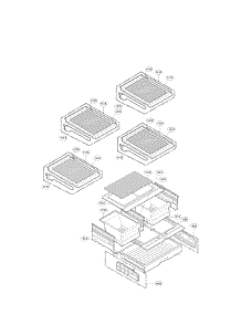 Refrigerator Parts parts for Lg Refrigerator LFX25974ST/04 from AppliancePartsPros.com
