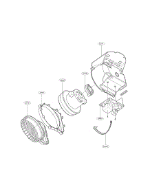 Motor Parts parts for Lg Vacuum LUV200R from AppliancePartsPros.com