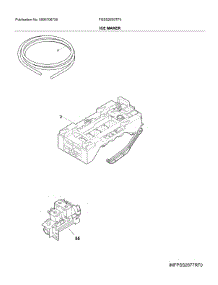 Ice Maker parts for Frigidaire Refrigerator FGSS2635TF5 from AppliancePartsPros.com