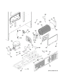 Machine Compartment parts for Ge Refrigerator CFE28UELDDS from AppliancePartsPros.com