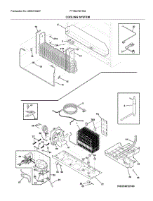 Cooling System parts for Frigidaire Refrigerator FFHN2750TS2 from AppliancePartsPros.com