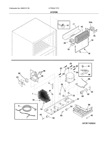 System parts for Frigidaire Refrigerator LFTR2021TF2 from AppliancePartsPros.com