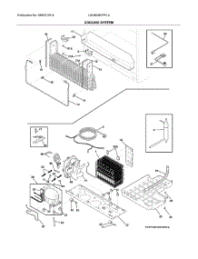Cooling System parts for Frigidaire Refrigerator LGHB2867PFLA from AppliancePartsPros.com