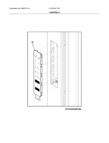 Controls parts for Frigidaire Refrigerator LFHG2251TF2 from AppliancePartsPros.com