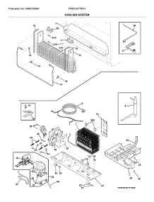 Cooling System parts for Frigidaire Refrigerator FPBC2277RFH from AppliancePartsPros.com