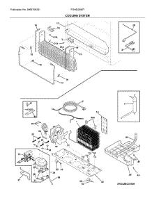 Cooling System parts for Frigidaire Refrigerator FGHD2368TD3 from AppliancePartsPros.com