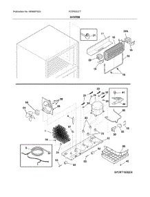 System parts for Frigidaire Refrigerator FGTR2037TP1 from AppliancePartsPros.com
