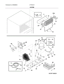 System parts for Frigidaire Refrigerator LFTR2032TP1 from AppliancePartsPros.com