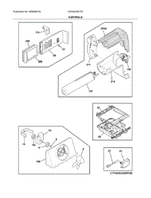 Controls parts for Frigidaire Refrigerator DGHX2355TF0 from AppliancePartsPros.com