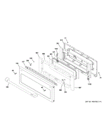 Upper Door parts for Ge Range C2S995SEL2SS from AppliancePartsPros.com