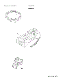 Ice Maker parts for Frigidaire Refrigerator FPSC2277RF5 from AppliancePartsPros.com