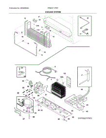 System parts for Frigidaire Refrigerator FPBS2777RFF from AppliancePartsPros.com