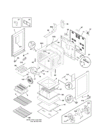 Body parts for Kenmore Range 790.92512210 (79092512210, 790 92512210) from AppliancePartsPros.com