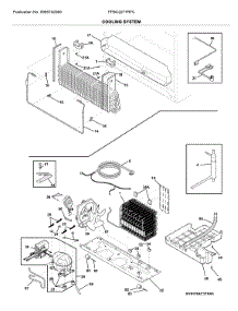 Cooling System parts for Frigidaire Refrigerator FPBC2277RFC from AppliancePartsPros.com