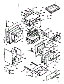 Body Section & Opt. Rotisserie Pan parts for Kenmore Range 103.9147222 (1039147222, 103 9147222) from AppliancePartsPros.com
