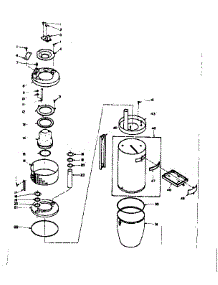 Unit Parts parts for Kenmore Vacuum 116300 from AppliancePartsPros.com