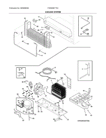 Cooling System parts for Frigidaire Refrigerator FGHB2867TD2 from AppliancePartsPros.com