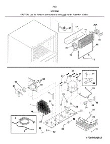 System parts for Kenmore Refrigerator 253.70502616 (25370502616, 253 70502616) from AppliancePartsPros.com