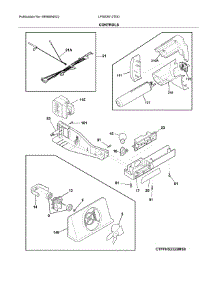 Controls parts for Frigidaire Refrigerator LFSS2612TD0 from AppliancePartsPros.com