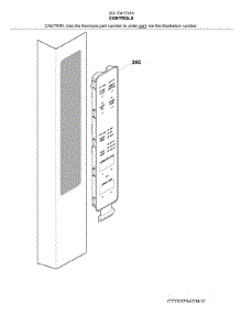 Control parts for Kenmore Refrigerator 253.70417410 (25370417410, 253 70417410) from AppliancePartsPros.com