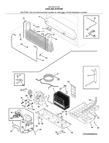 System parts for Kenmore Refrigerator 253.70417410 (25370417410, 253 70417410) from AppliancePartsPros.com