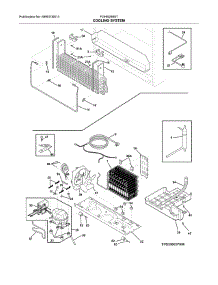 Cooling System parts for Frigidaire Refrigerator FGHB2868TF0 from AppliancePartsPros.com