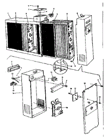 Unit Parts parts for Kenmore Air Purifier 587.849190 (587849190, 587 849190) from AppliancePartsPros.com