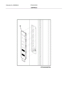 Controls parts for Frigidaire Refrigerator FFHN2750TD0 from AppliancePartsPros.com