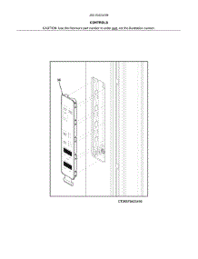 Controls parts for Kenmore Refrigerator 253.7042341B (2537042341B, 253 7042341B) from AppliancePartsPros.com