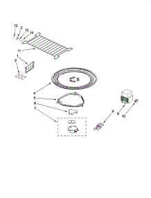 Magnetron And Turntable Parts parts for Kenmore Air Purifier 83024 from AppliancePartsPros.com