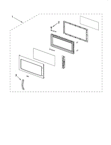 Door Parts parts for Kenmore Air Purifier 83024 from AppliancePartsPros.com