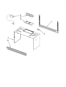 Cabinet And Installation Parts parts for Kenmore Air Purifier 83024 from AppliancePartsPros.com