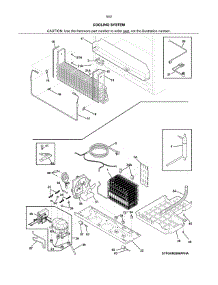 System parts for Kenmore Refrigerator 253.7041941C (2537041941C, 253 7041941C) from AppliancePartsPros.com