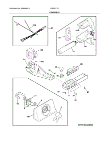 Controls parts for Frigidaire Refrigerator LFSS2312TF0 from AppliancePartsPros.com