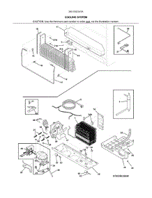 System parts for Kenmore Refrigerator 253.7042341A (2537042341A, 253 7042341A) from AppliancePartsPros.com