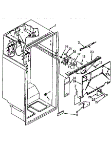 Liner parts for Kenmore Refrigerator 106.9610514 (1069610514, 106 9610514) from AppliancePartsPros.com